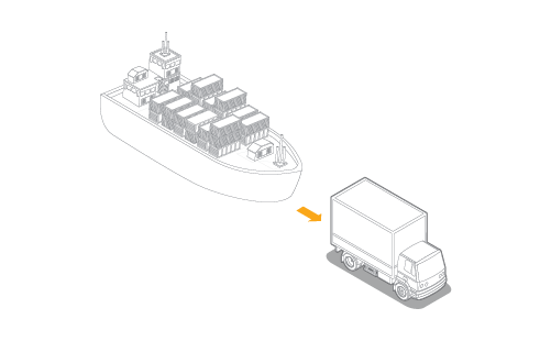Illustration to represent Cross-Docking