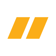 Yellow quotation marks